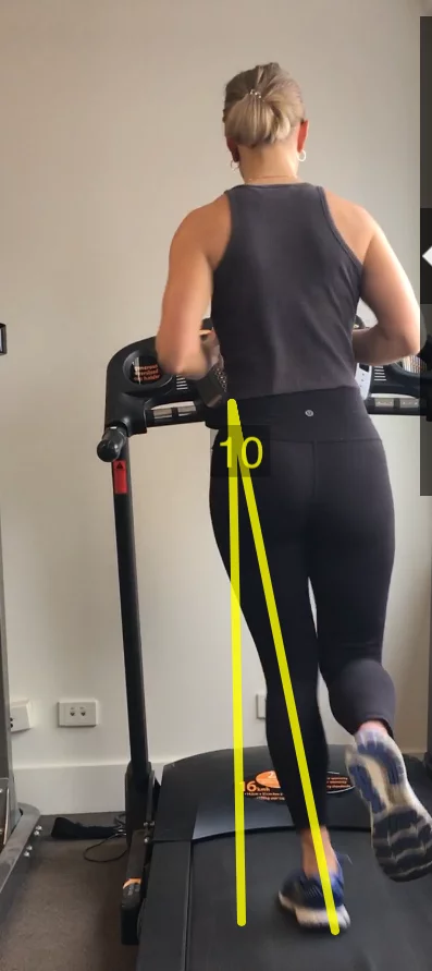 Running analysis treadmill